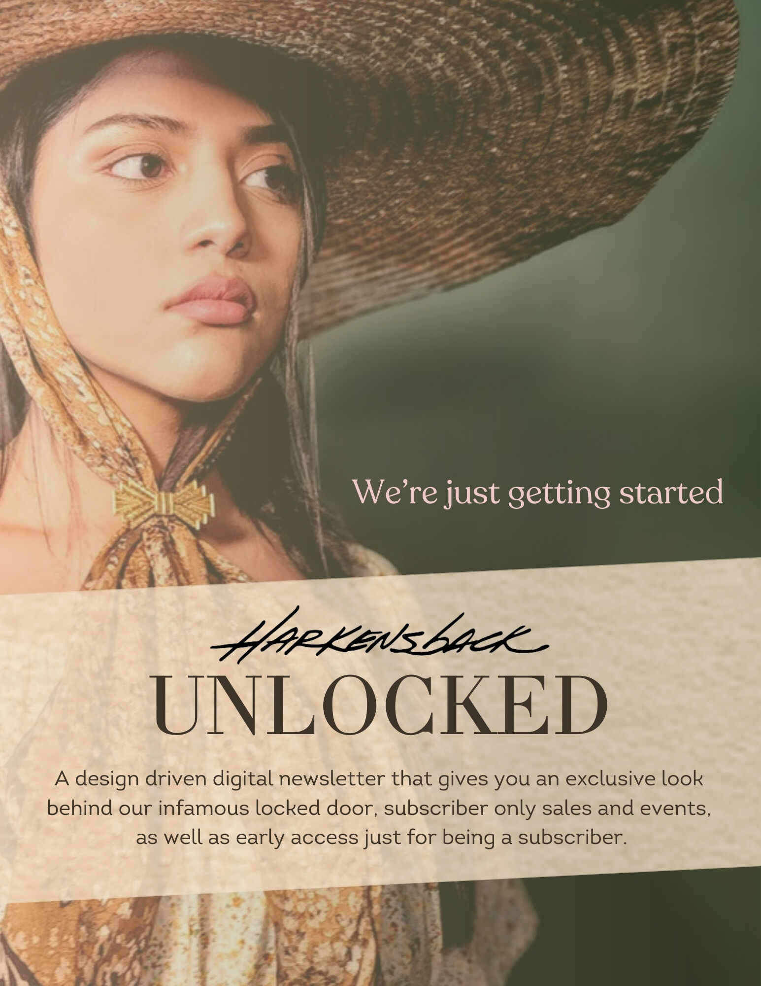 We're just getting started... Harkensback UNLOCKED perks.